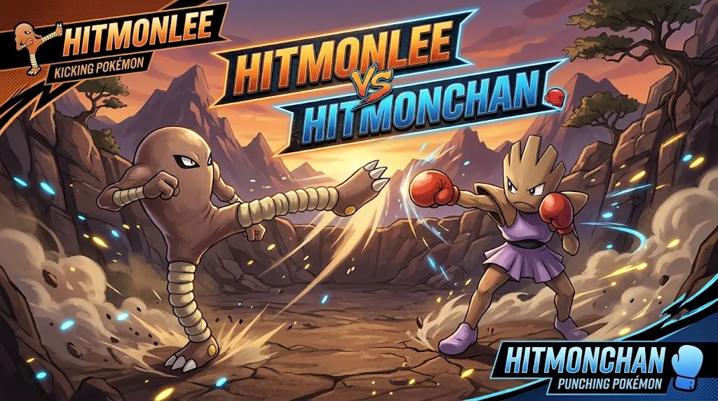 Hitmonlee Or Hitmonchan