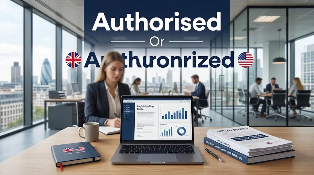 Authorised Or Authorized