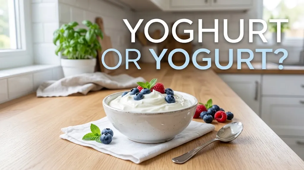 Yoghurt Or Yogurt