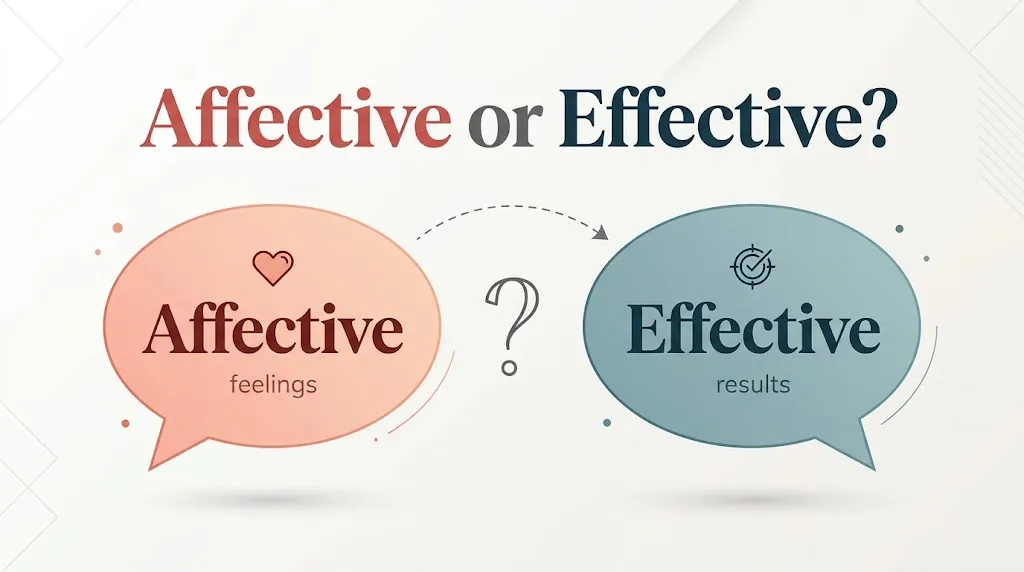Affective Or Effective