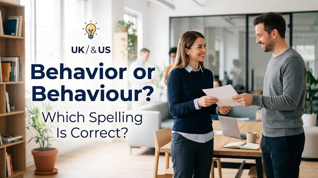 Behavior Or Behaviour