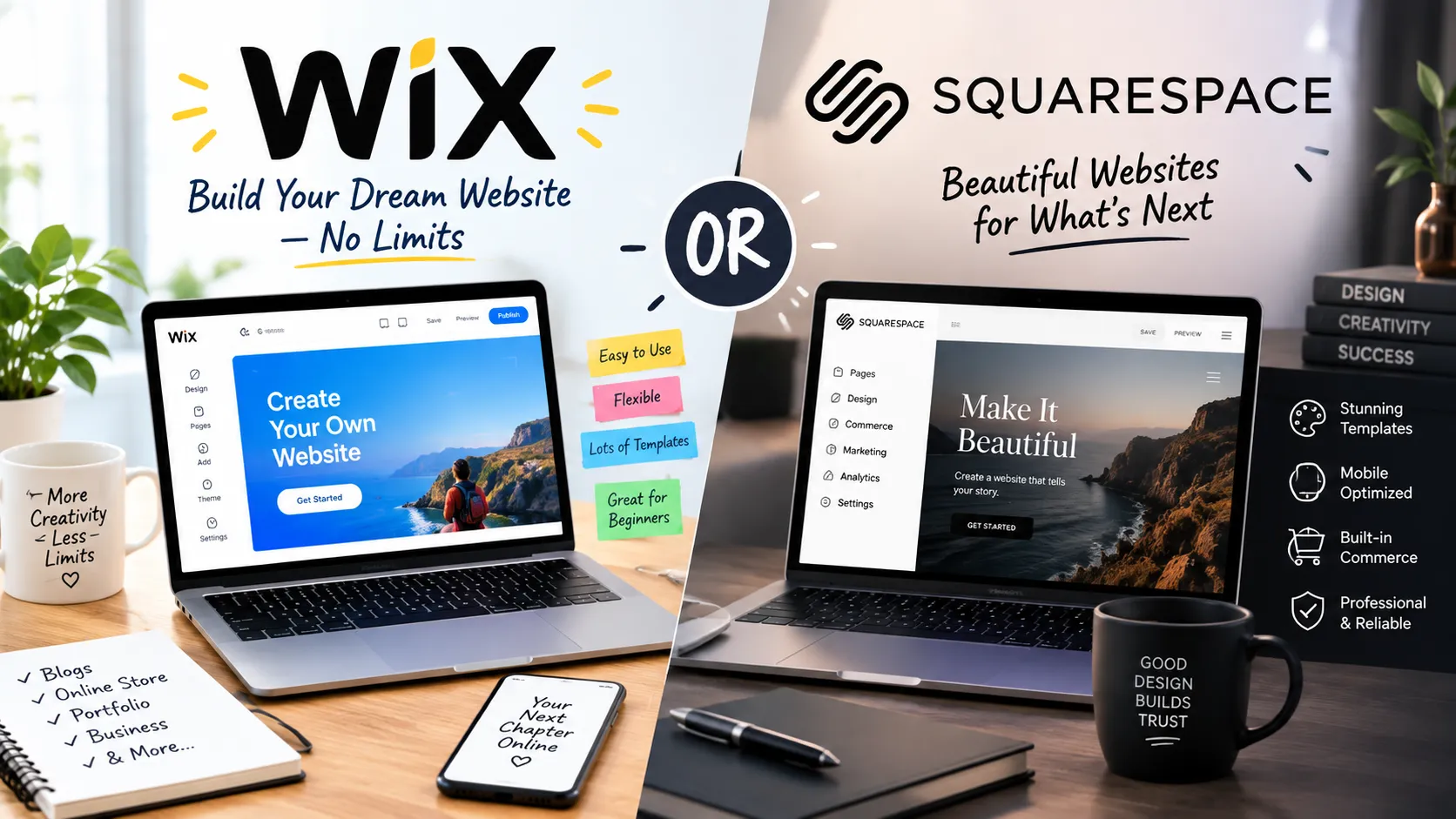 Wix Or Squarespace