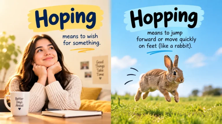 Hoping Or Hopping
