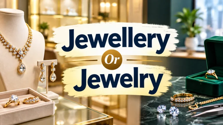 Jewellery Or Jewelry
