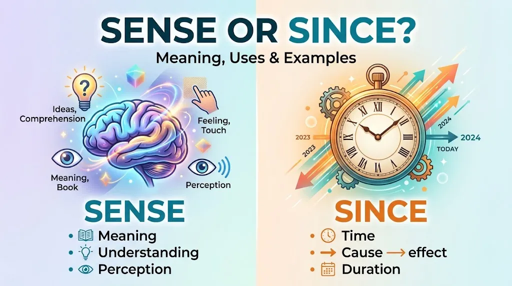  Sense Or Since