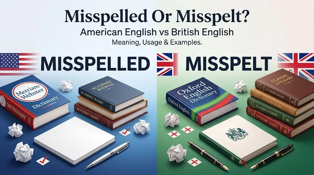 Misspelled Or Misspelt