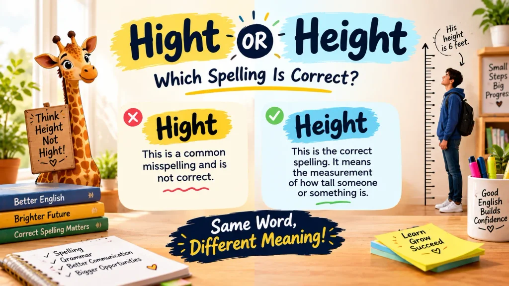 Hight Or Height