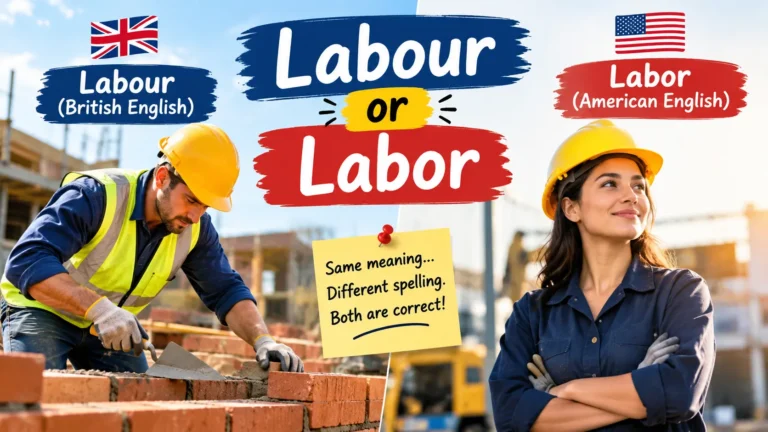 Labour Or Labor