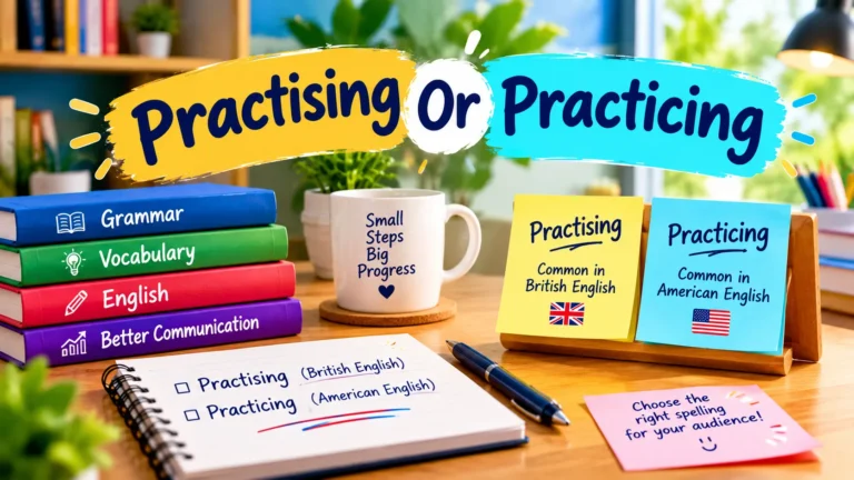 Practising Or Practicing