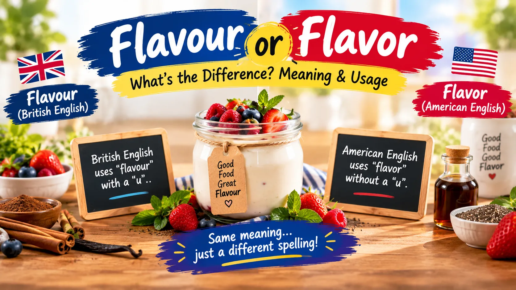 Flavour Or Flavor