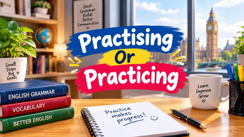 Practising Or Practicing