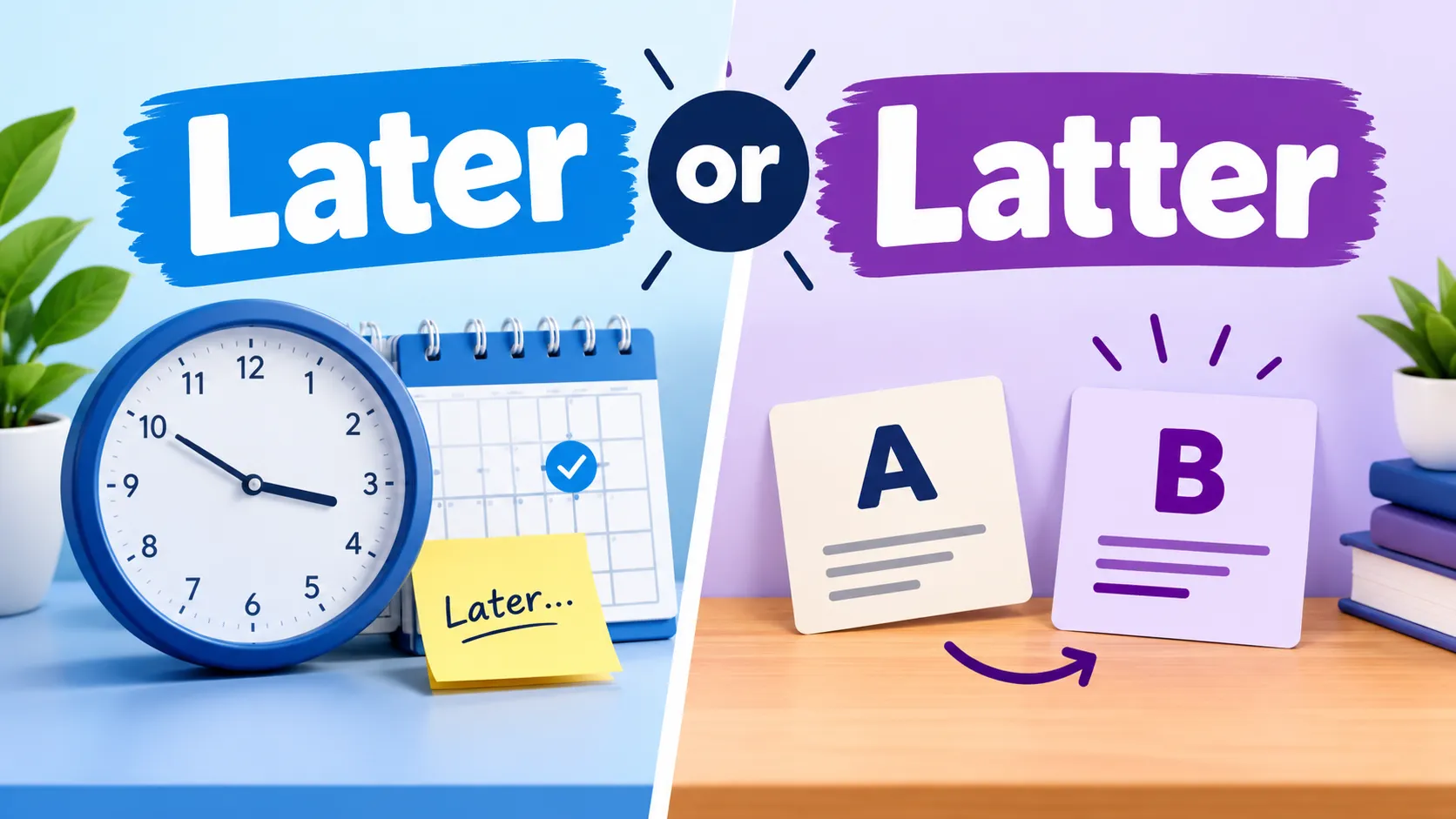 Later Or Latter
