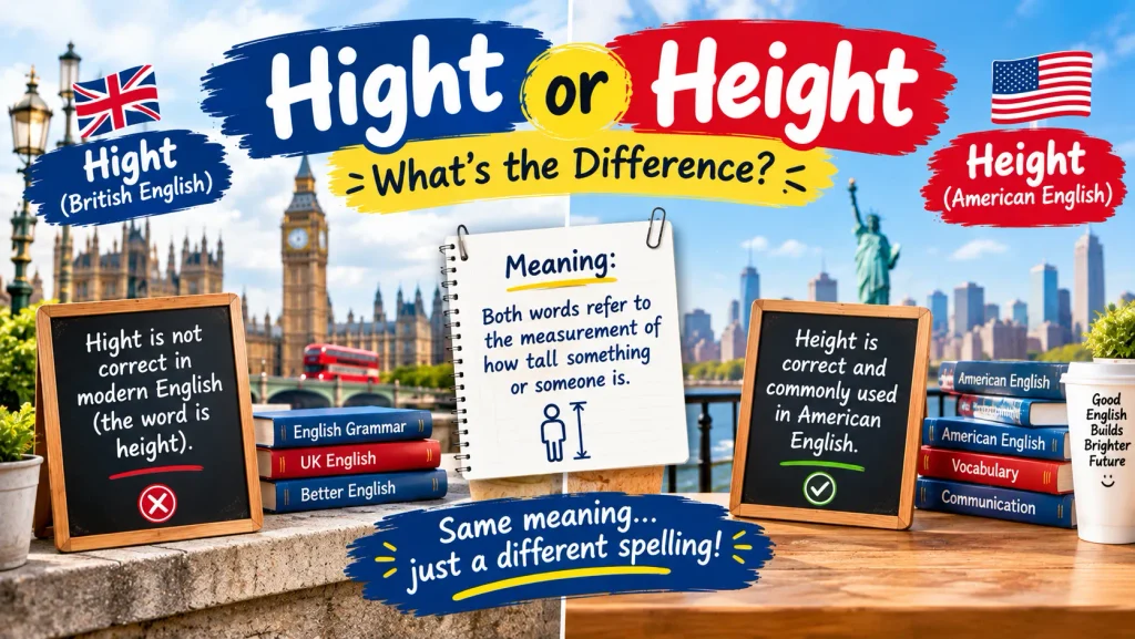 Hight Or Height