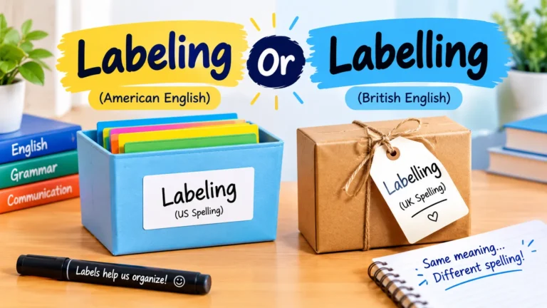 Labeling Or Labelling